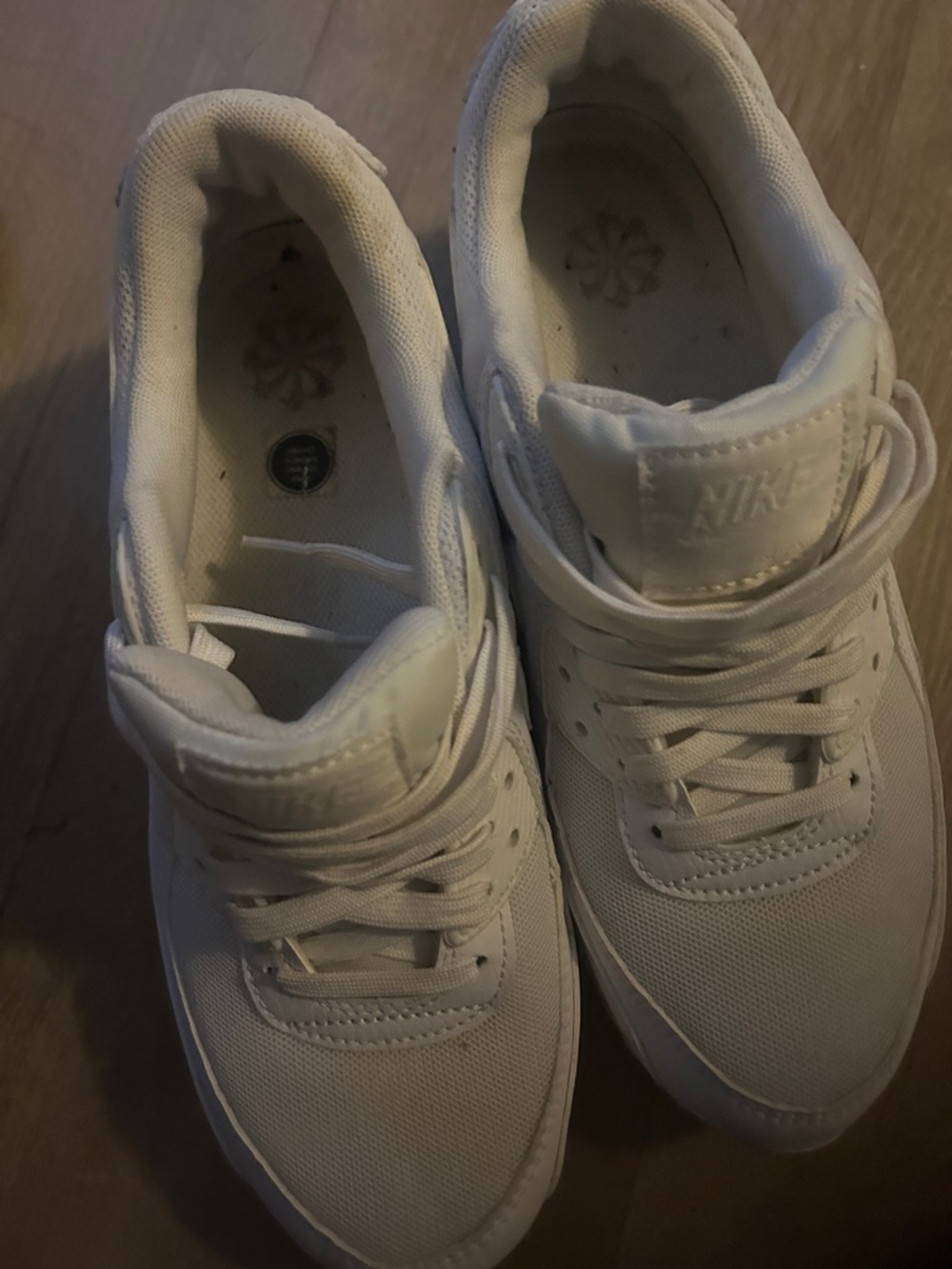 Nike Kids White Low-Top Sneakers